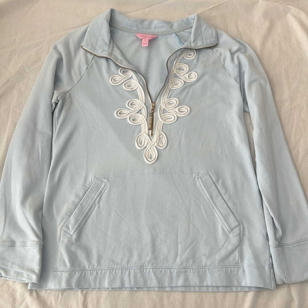 Light blue Lily Pulitzer zip up